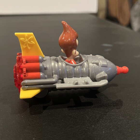Wendy's Kid Meal 2003 Jimmy Neutron Boy Genius Space Ship Car Vehicle Toy Figure - Picture 2 of 3
